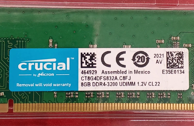 CRUCIAL DDR4 PC-Speicher CT8GDFS832A, 2er-Set