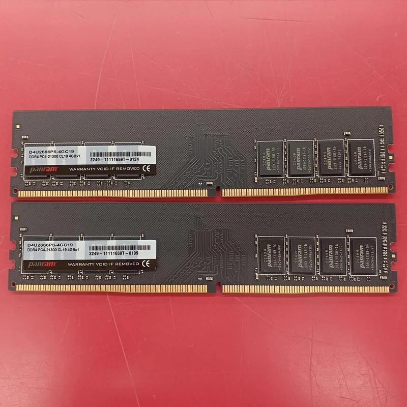 PANRAM Desktop-Speicher 2-Disk-Set D4U2666PS-4GC19