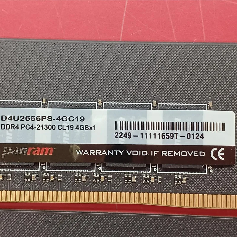 PANRAM Desktop-Speicher 2-Disk-Set D4U2666PS-4GC19
