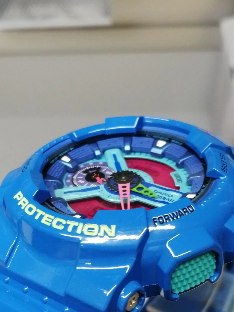 CASIO G-SHOCK BLU/GA-110HC