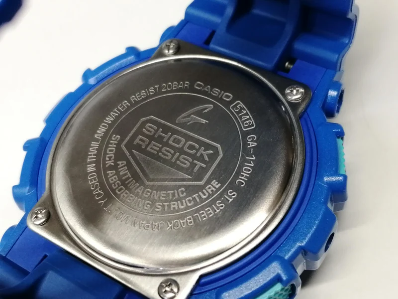 CASIO G-SHOCK BLU/GA-110HC
