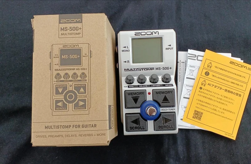 ZOOM Multi-Effektpedal MS-50G+