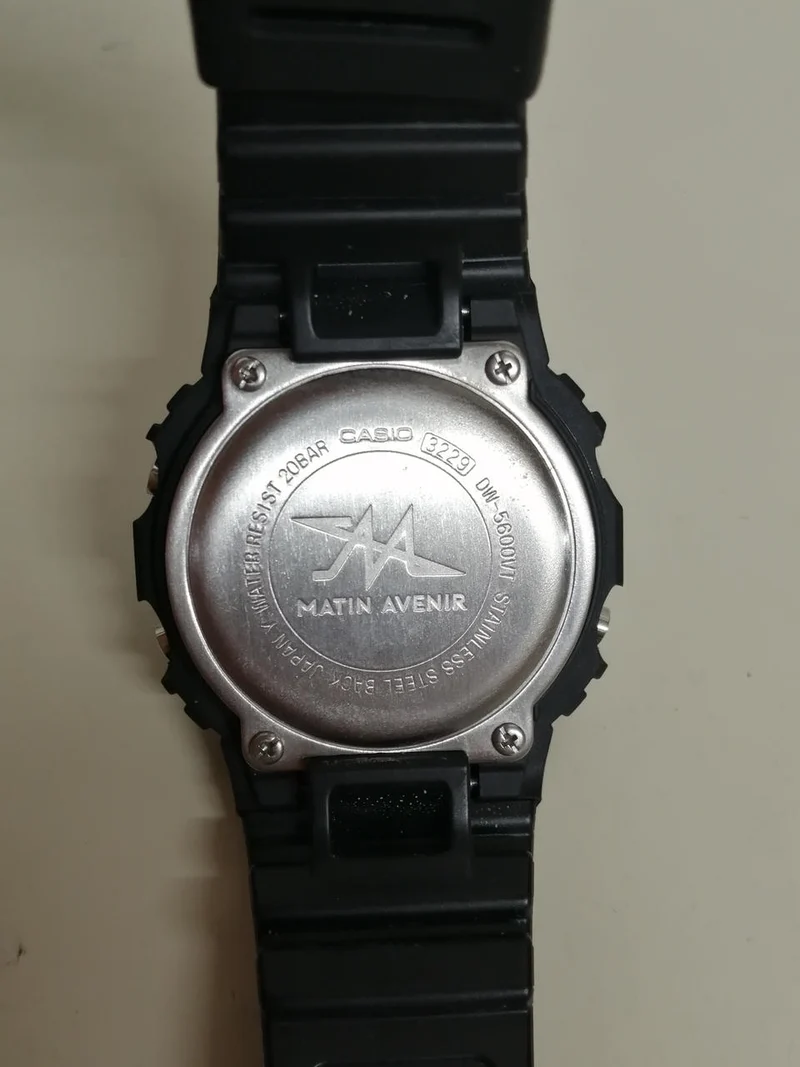 CASIO G-SHOCK BLK/DW-5600VT