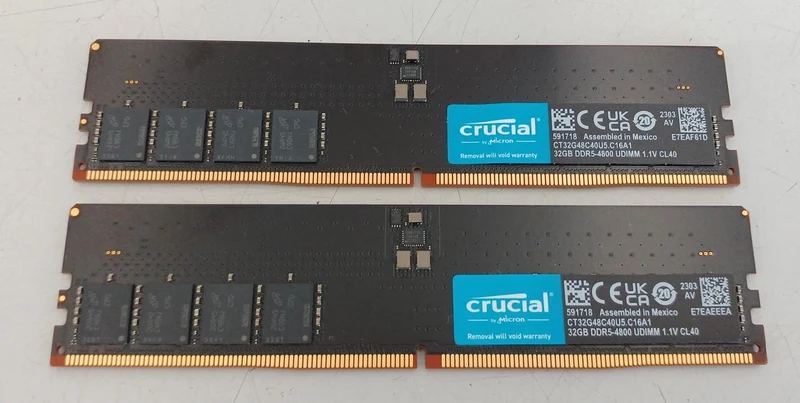 CRUCIAL PC-Speicher CT2K32G48C40U5