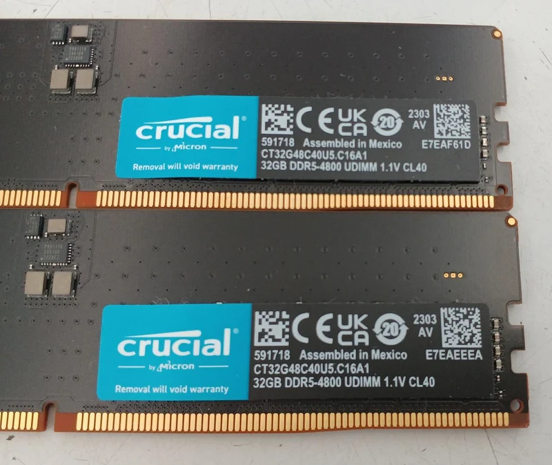 CRUCIAL PC-Speicher CT2K32G48C40U5