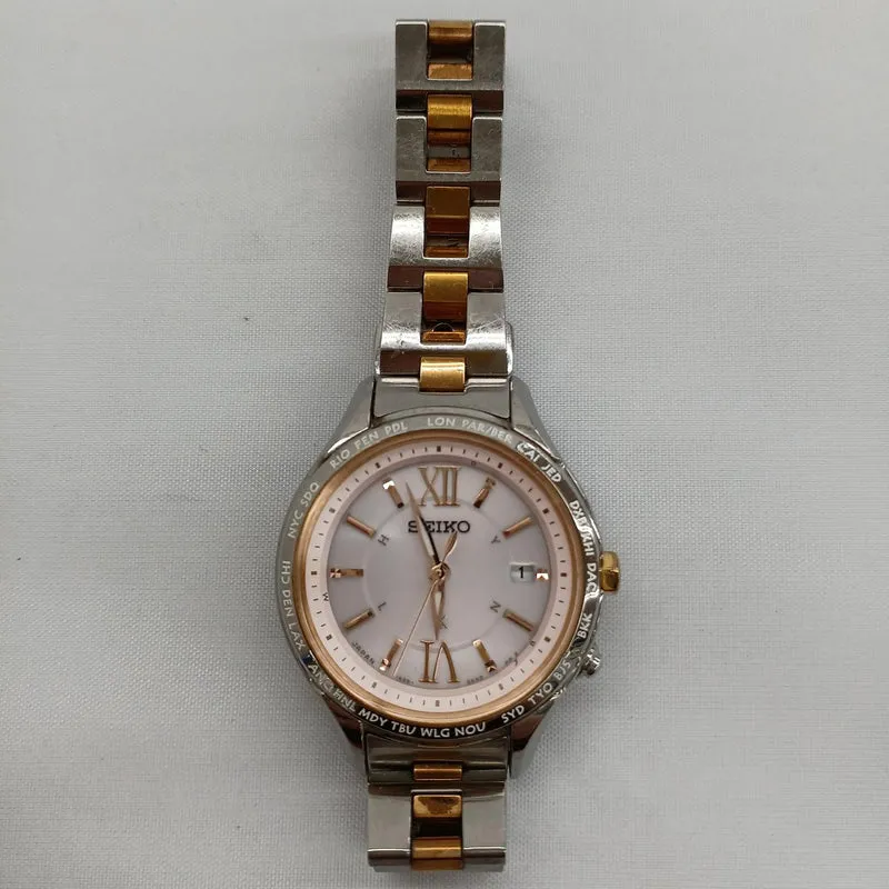 SEIKO Solar-Funkarmbanduhr 1B25-0AH0