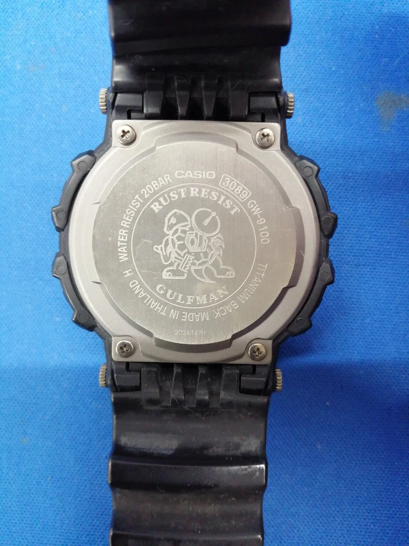 CASIO G-SHOCK Solaruhr GW-9100 GULFMAN
