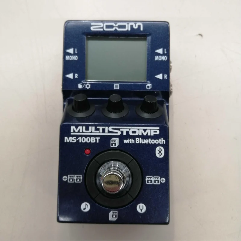 ZOOM Multi-Effektpedal MS-100BT