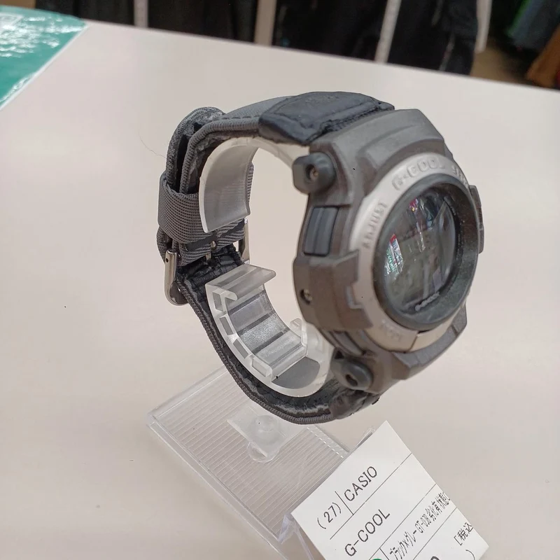 CASIO G-SHOCK GT-008 Schwarz×Grau, Zustand C (gebraucht)