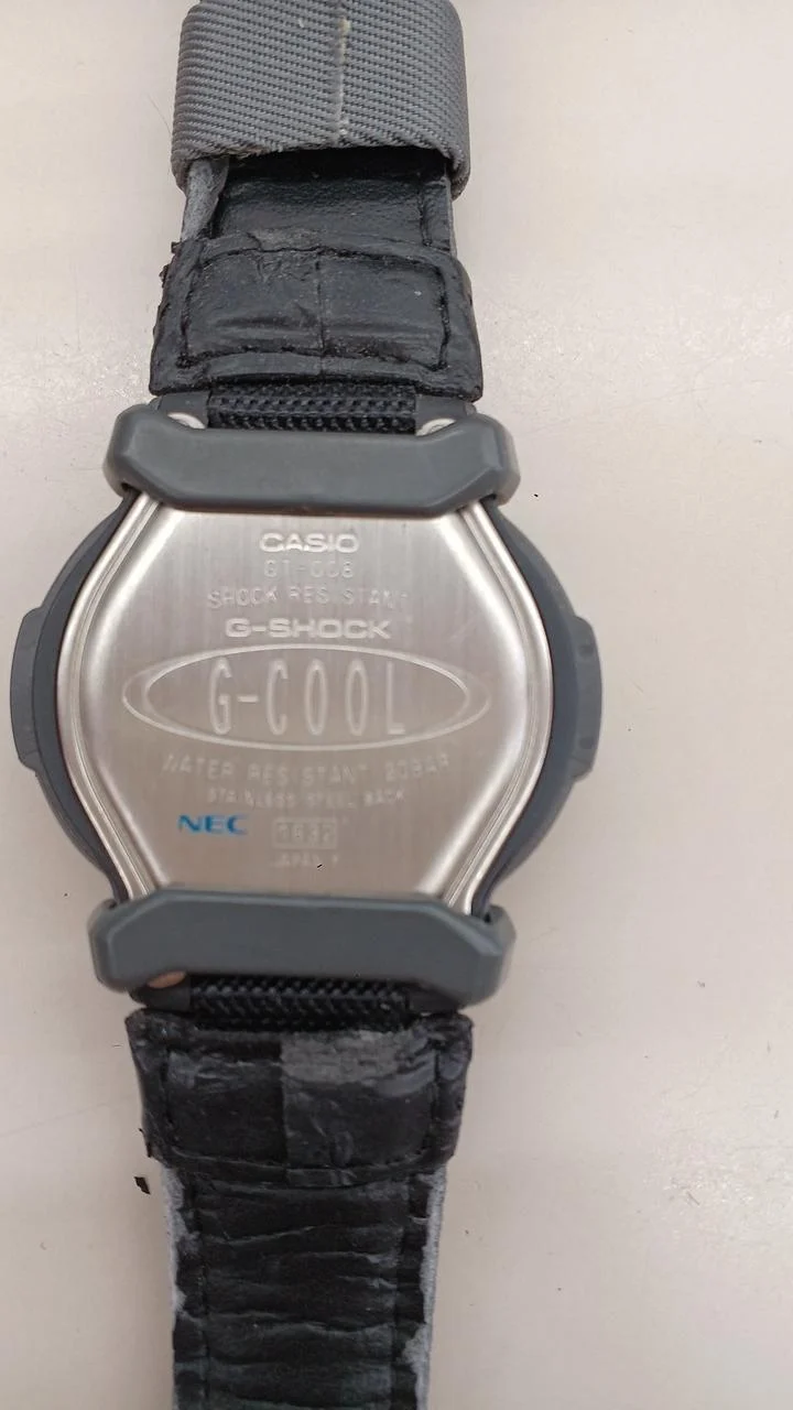 CASIO G-SHOCK GT-008 Schwarz×Grau, Zustand C (gebraucht)