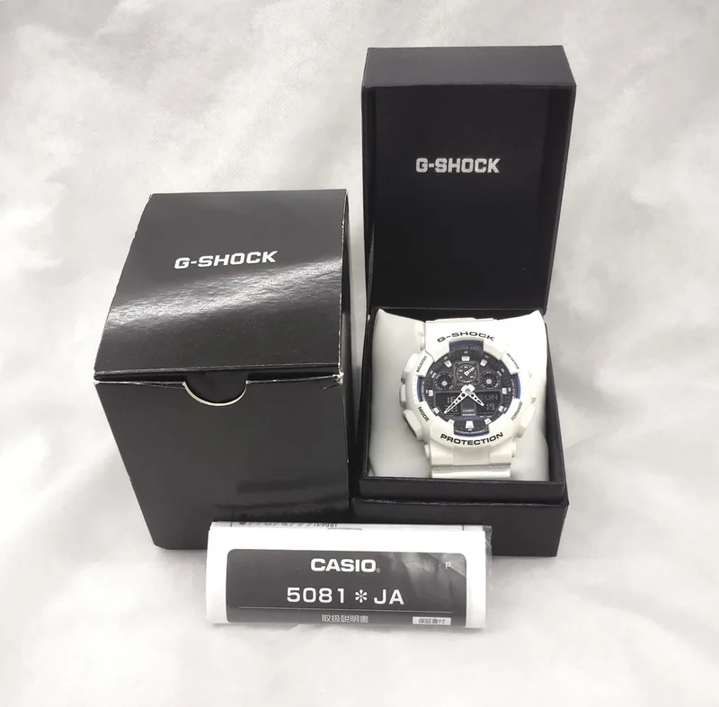 CASIO Quartz G-SHOCK GA-100B-7AJF