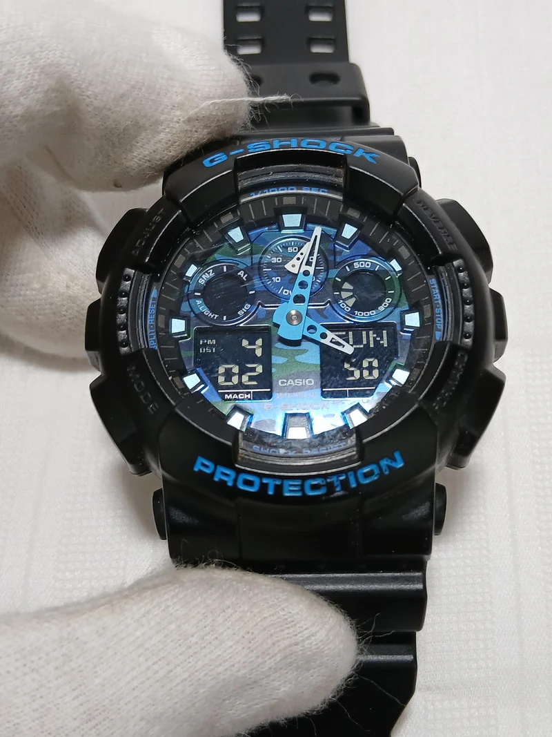 CASIO G-SHOCK Quarz-Armbanduhr GA-100CB