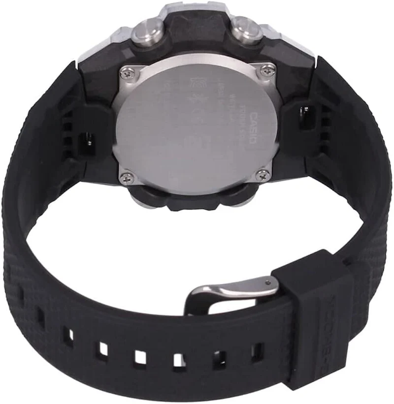 CASIO G-SHOCK G-STEEL Bluetooth-Uhr für Herren, Tough Solar, Edelstahl, GST-B400-1A [Parallelimport]
