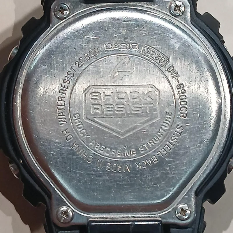 CASIO G-SHOCK SCHWARZ×GLD/DW6900CB