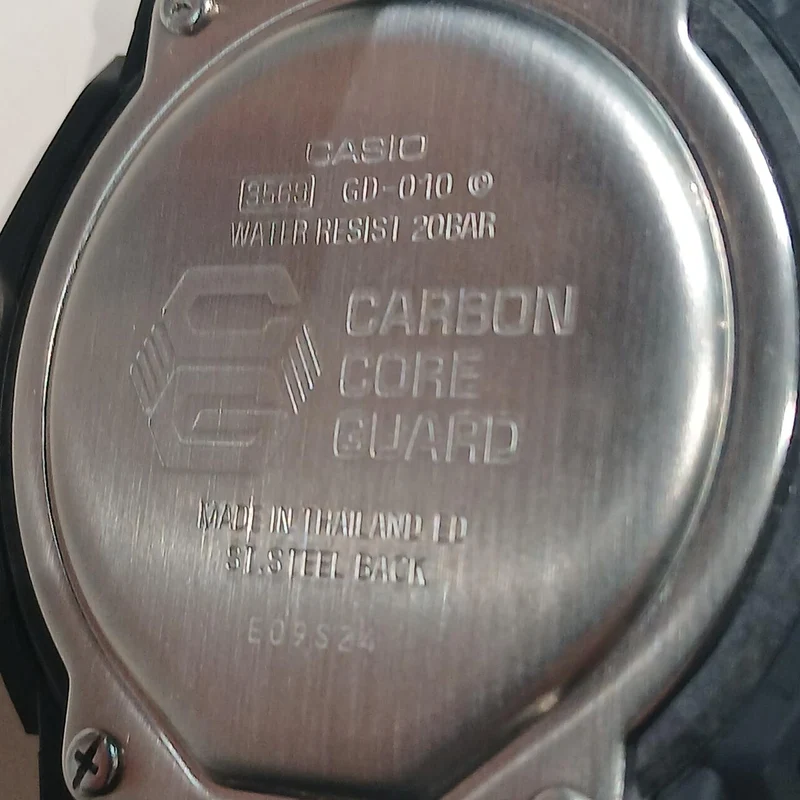 CASIO G-SHOCK BLK/GD-010