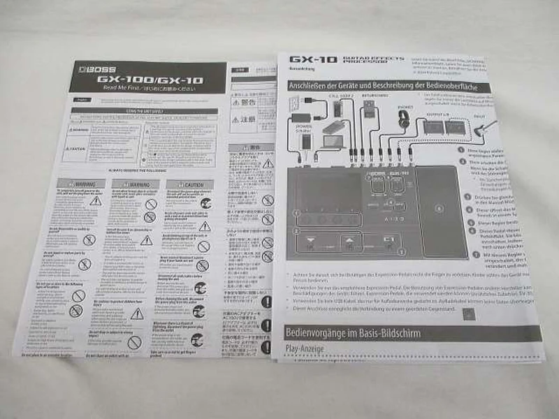BOSS Multi-Effektgerät GX-10