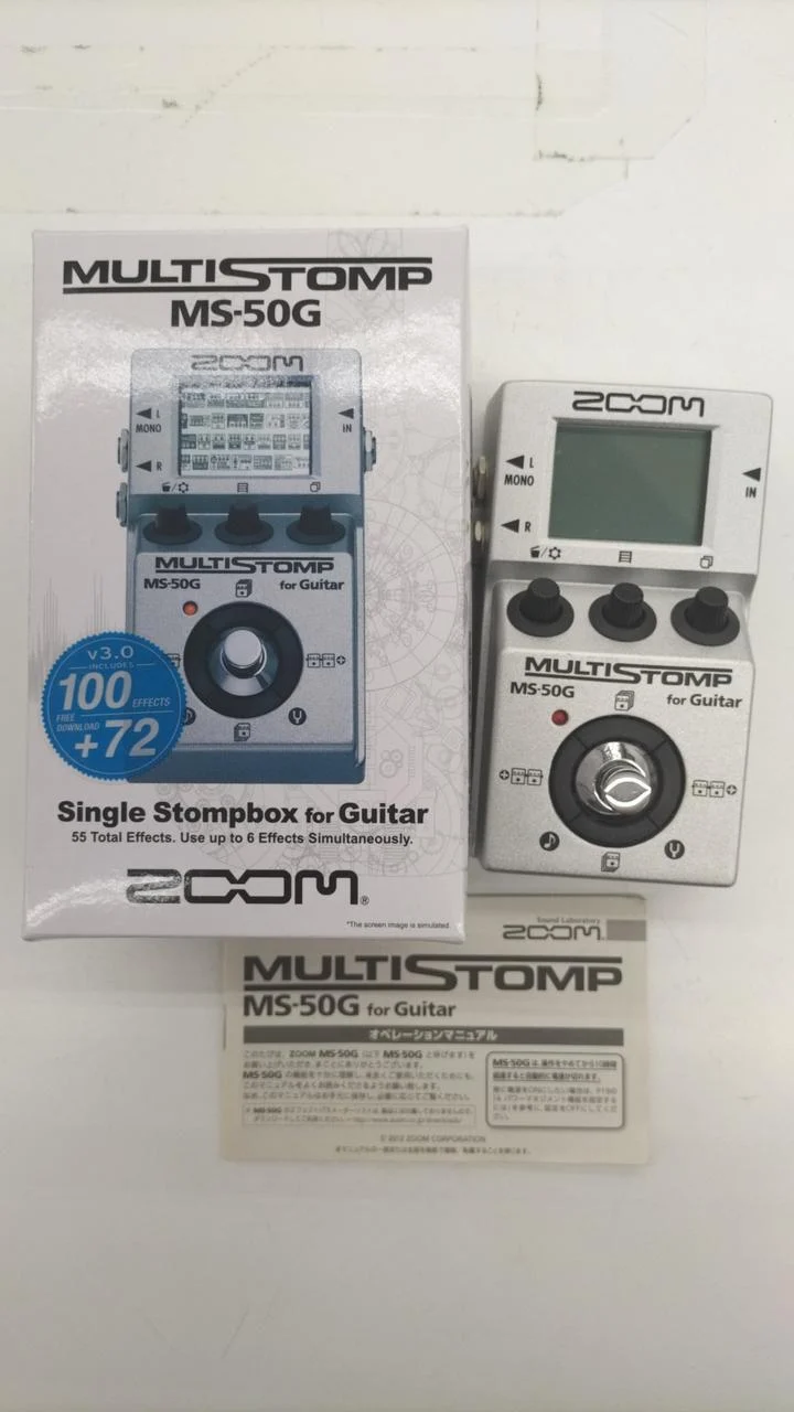 ZOOM Multi-Effektpedal MS-50G