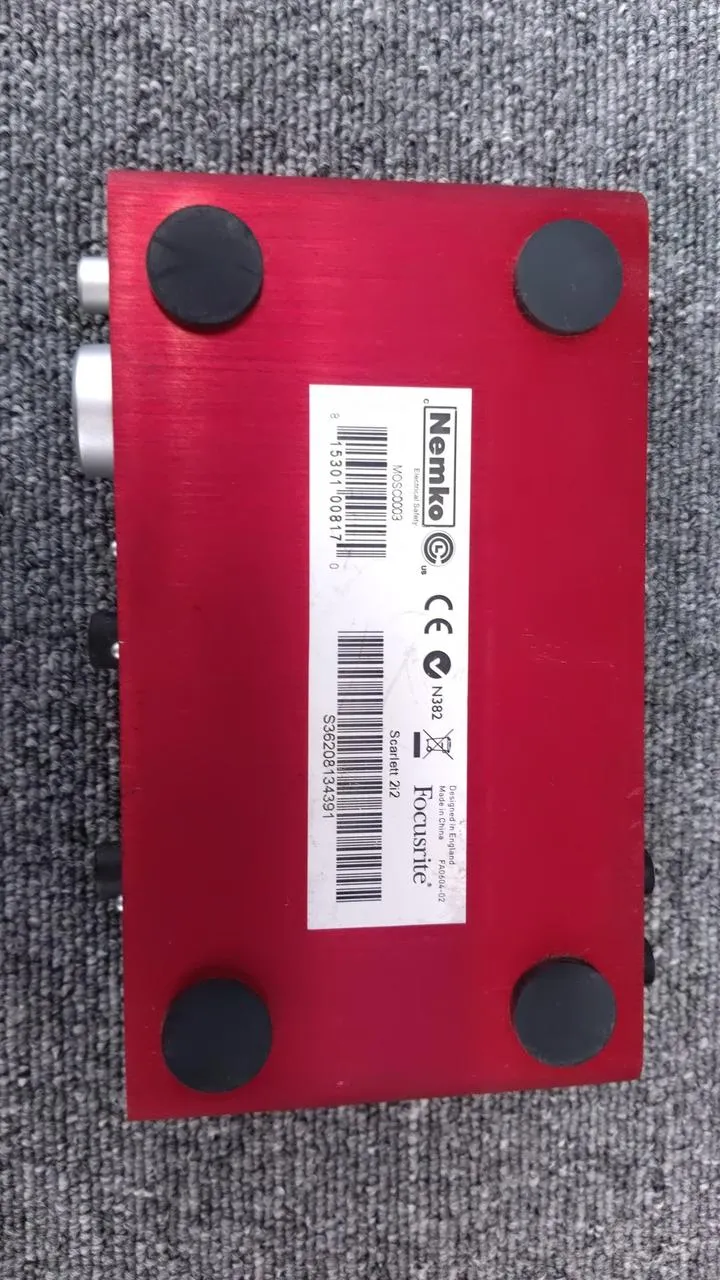 FOCUSRITE Audio-Interface SCARLETT2I2