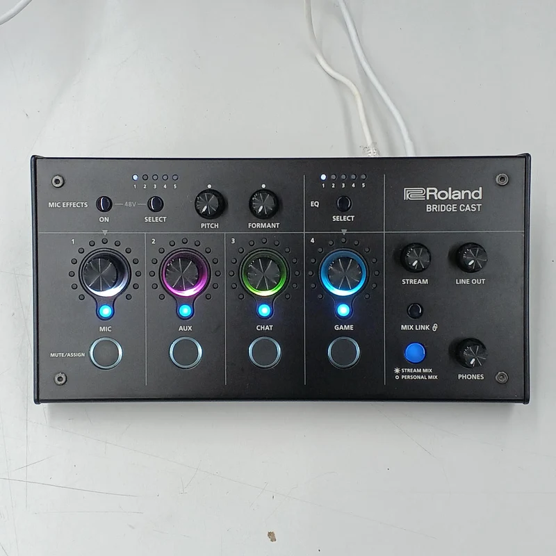 [Junk] ROLAND Gaming Mixer BRIDGECAST