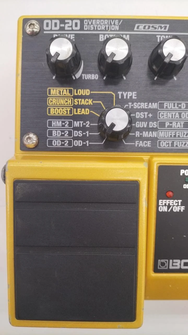 BOSS Verzerrungseffekte OD-20
