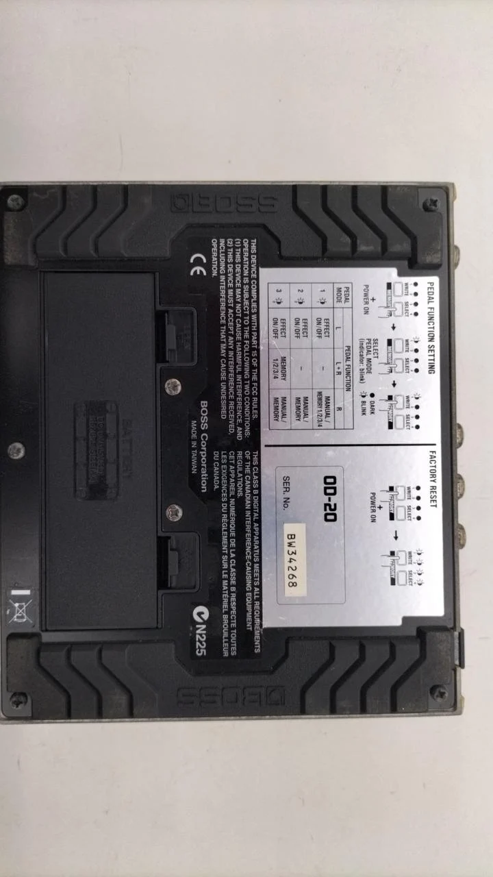 BOSS Verzerrungseffekte OD-20