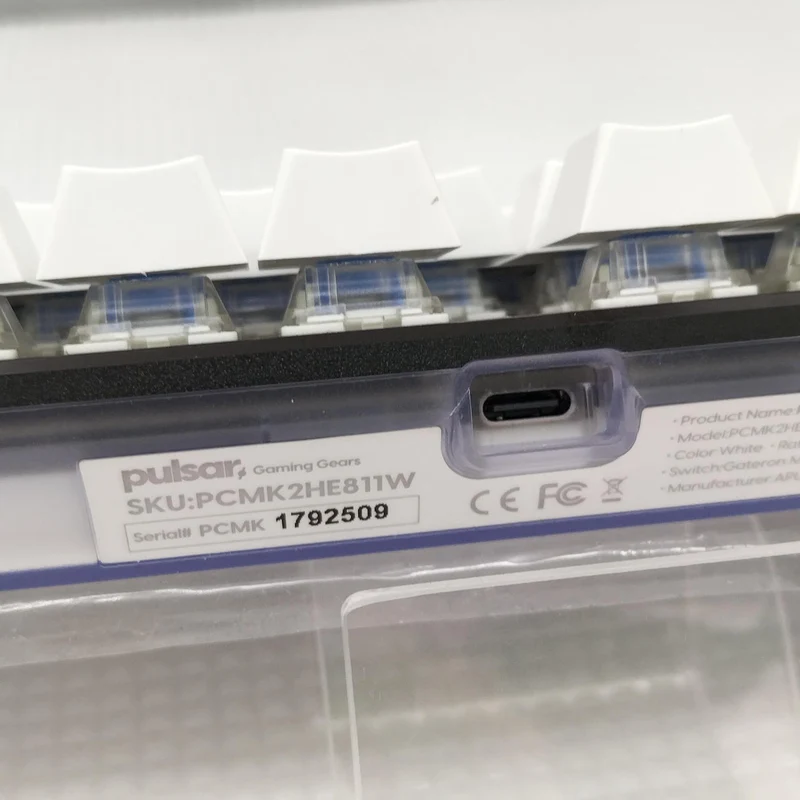 PULSAR Gaming-Tastatur PCMK2HE811W