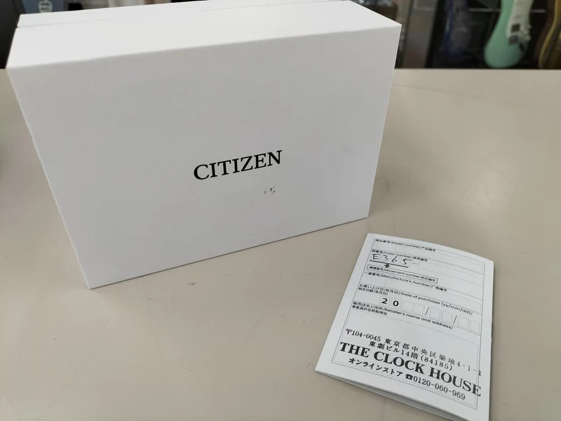 CITIZEN Armbanduhr E365-00D6W02
