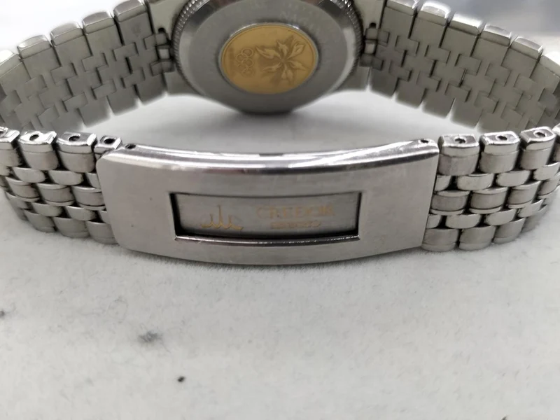 [SCHROTT] SEIKO Seiko Credor Nagano Olympic Kinetic Armbanduhr 4M71-0A20