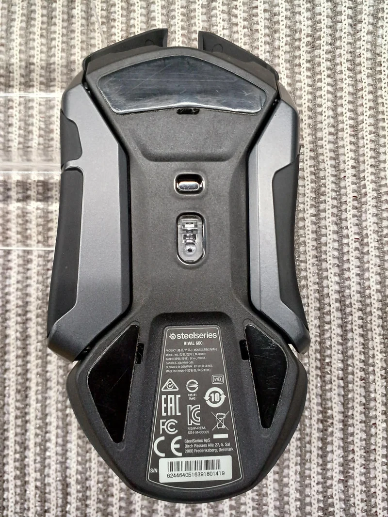 STEELSERIES Gaming-Maus RIVAL600