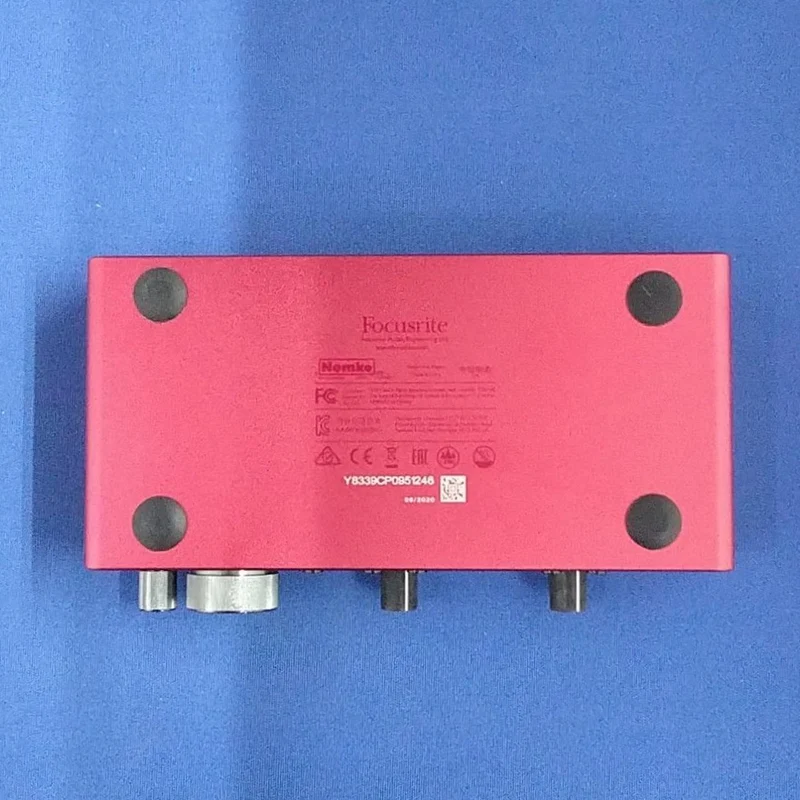 FOCUSRITE Audio-Interface: SCARLETT 2I2 GEN.3