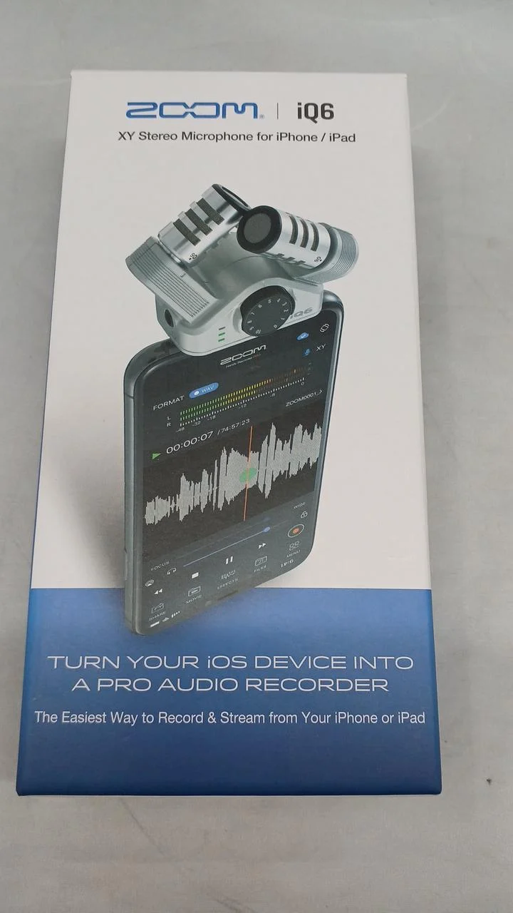ZOOM iPhone Mikrofon IQ6