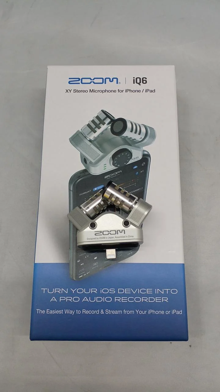 ZOOM iPhone Mikrofon IQ6
