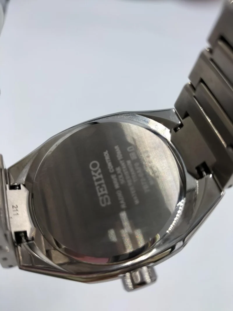 SEIKO Solar-Funkarmbanduhr 7B72-0AF0