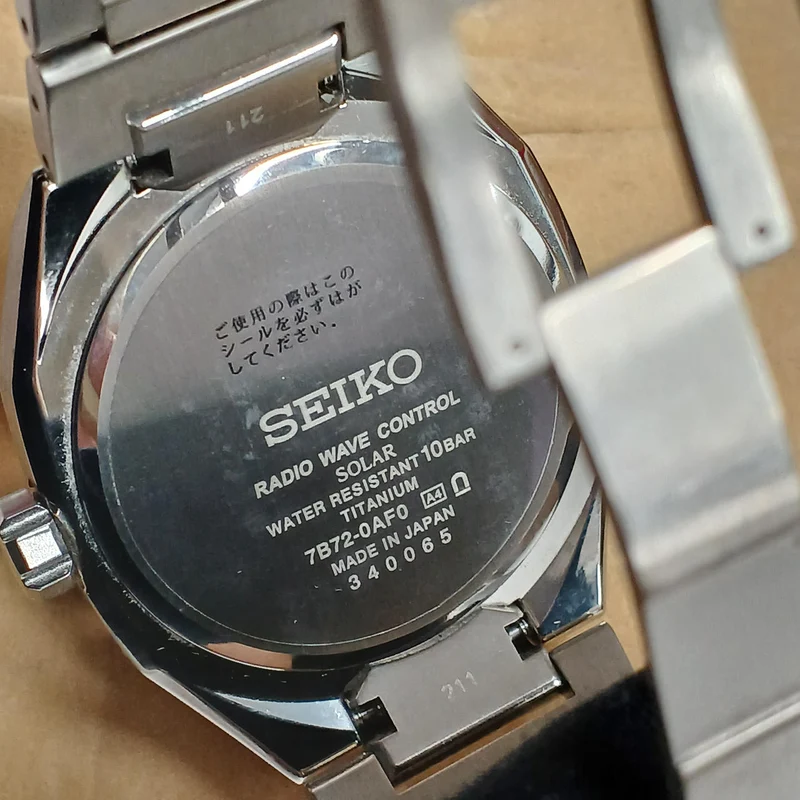 SEIKO Astron Nexter Funkgesteuerte Solar-Titan SBXY061