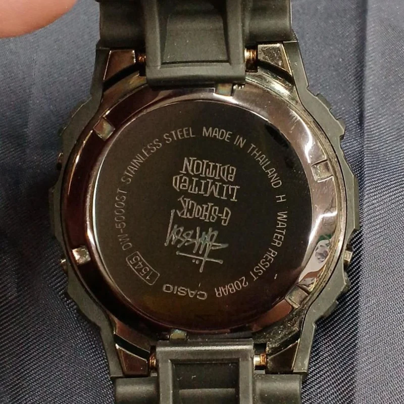 STUSSY×CASIO G-SHOCK DW-5000ST-1JR