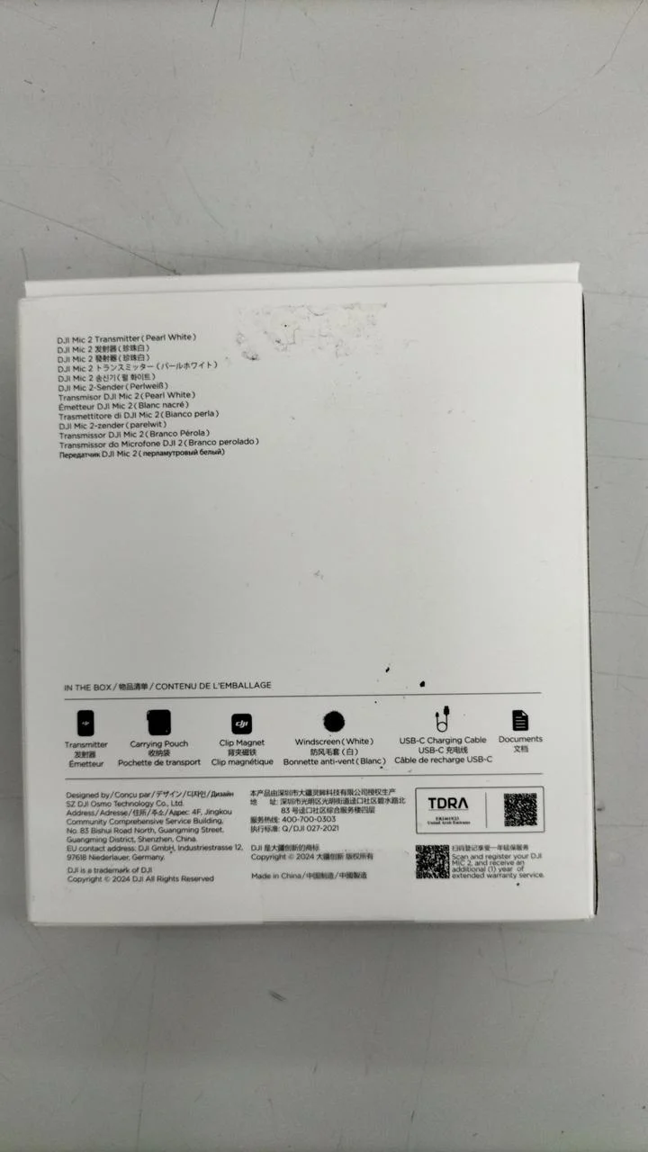 DJI Funkmikrofon MIC2 SENDER
