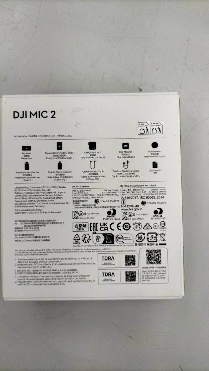 DJI Funkmikrofon MIC2