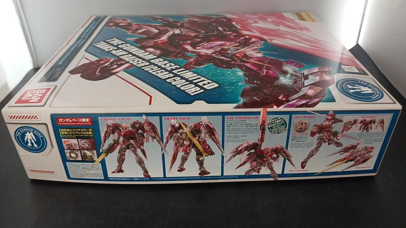 BANDAI Mobile Suit Gundam 00 MG Trans-Am Riser Gundam Base Limited