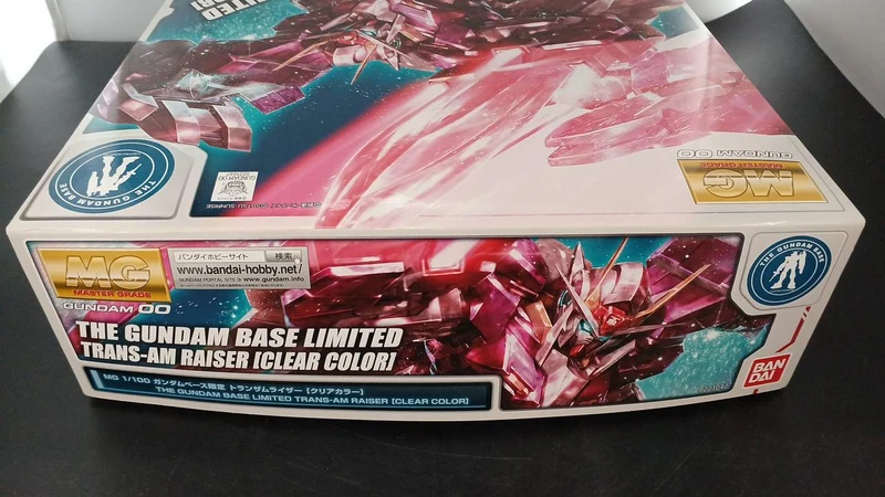 BANDAI Mobile Suit Gundam 00 MG Trans-Am Riser Gundam Base Limited