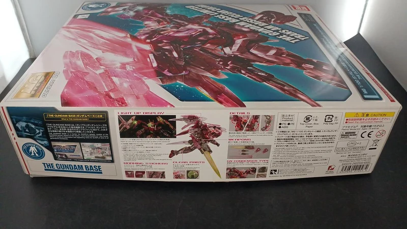 BANDAI Mobile Suit Gundam 00 MG Trans-Am Riser Gundam Base Limited