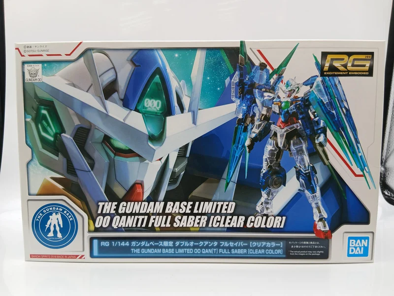 BANDAI RG 1/144 RG 1/144 Gundam Base Limited Double Au Quanta