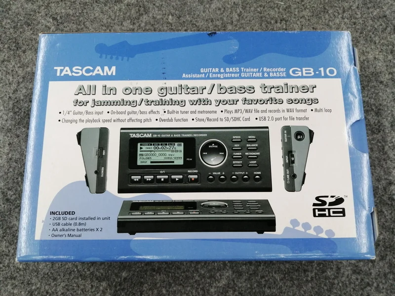 TASCAM Gitarrentrainer GB-10