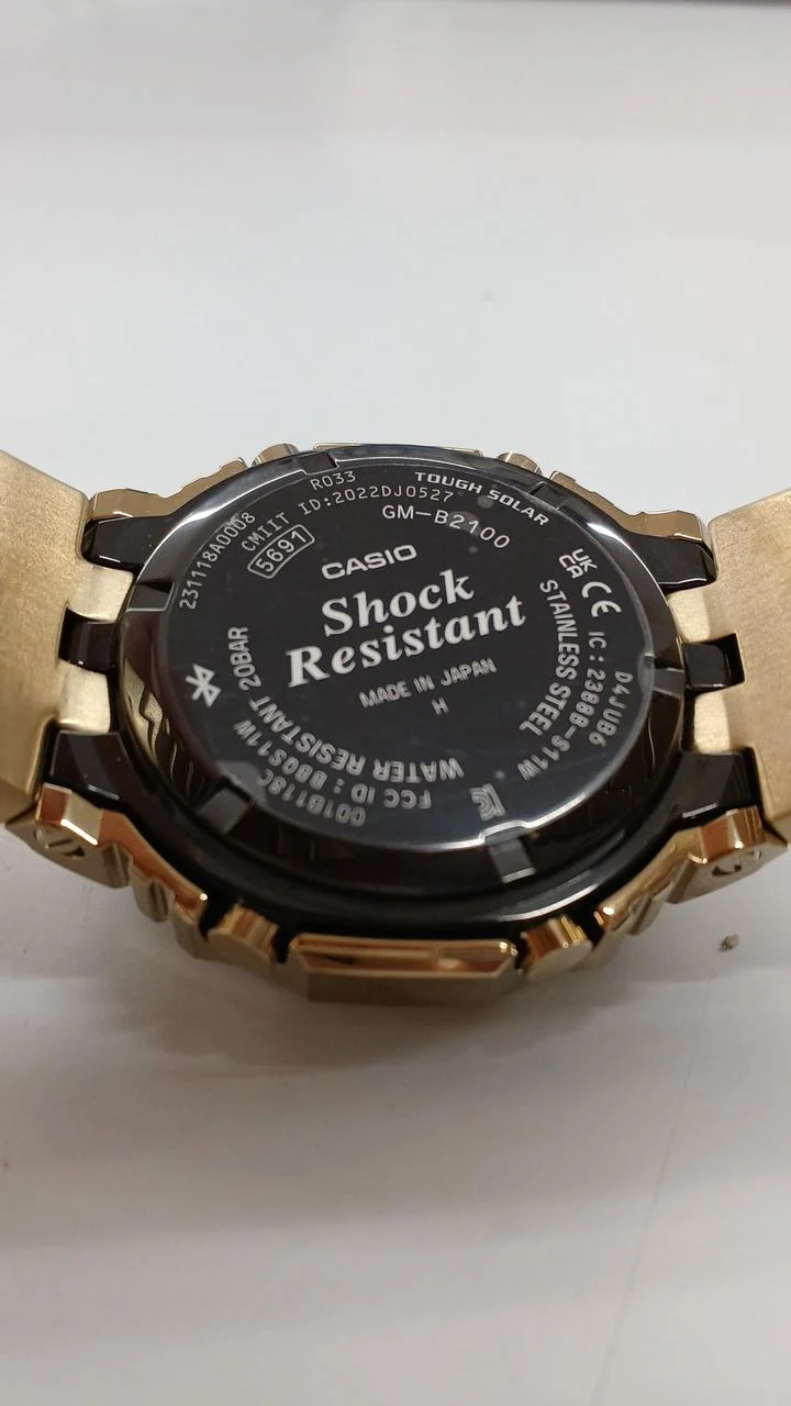 CASIO G-SHOCK Solar-Quarz-Armbanduhr GM-B2100GD-9AJF