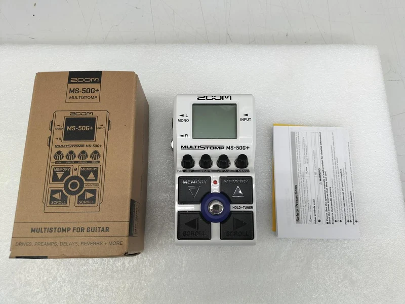 ZOOM Multi-Effektpedal MS-50G+