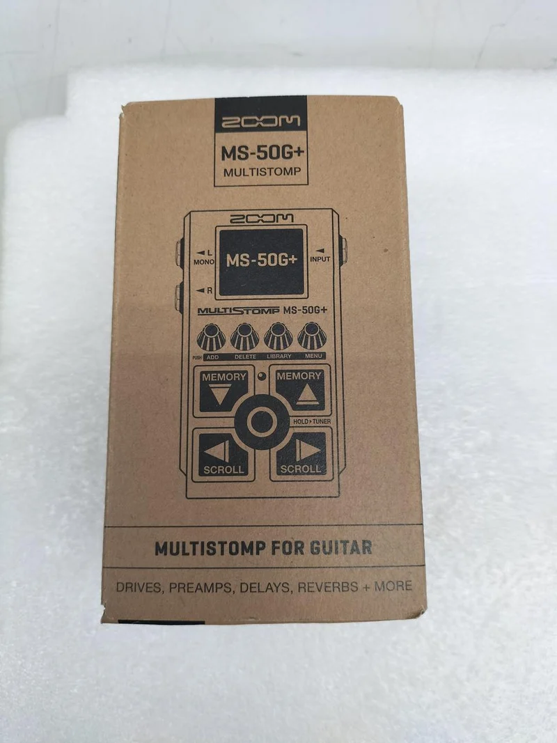 ZOOM Multi-Effektpedal MS-50G+