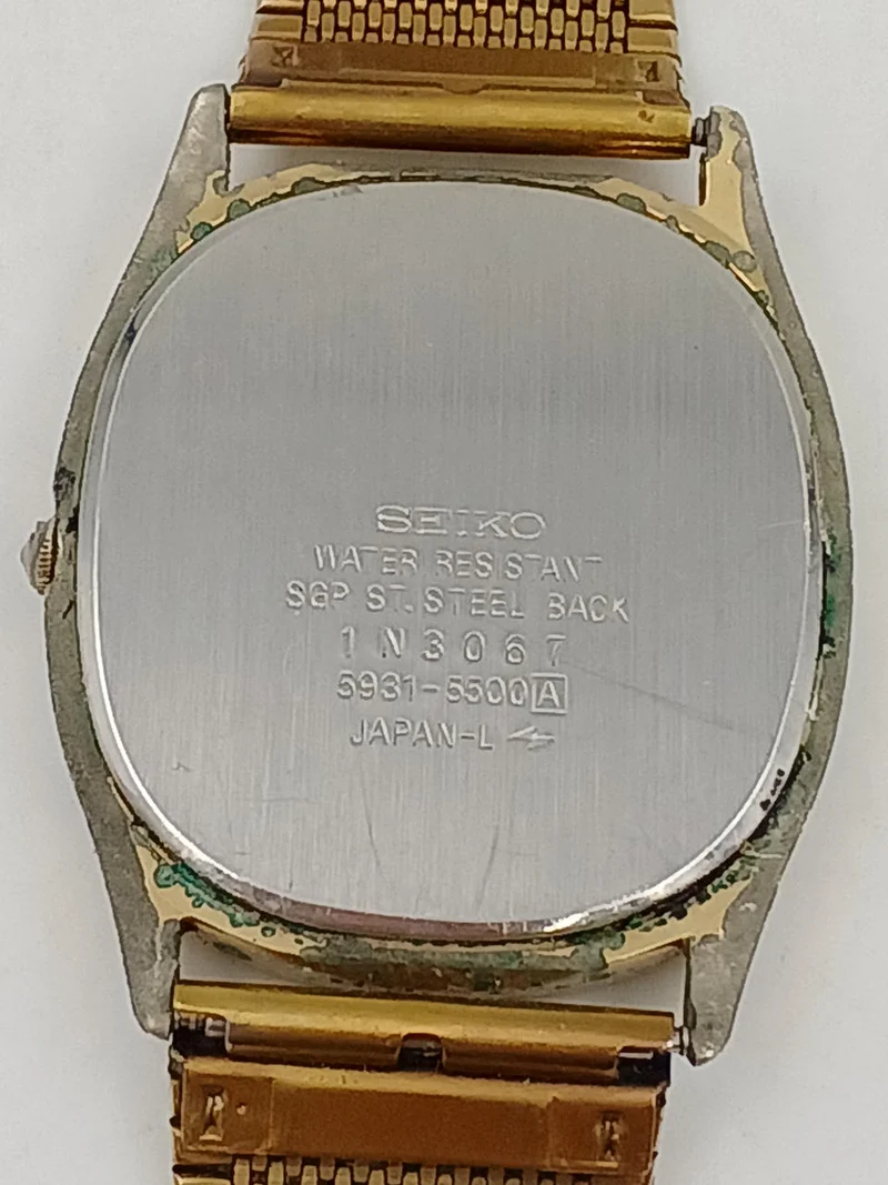 SEIKO Quarz-Analog-Armbanduhr 5931-5500