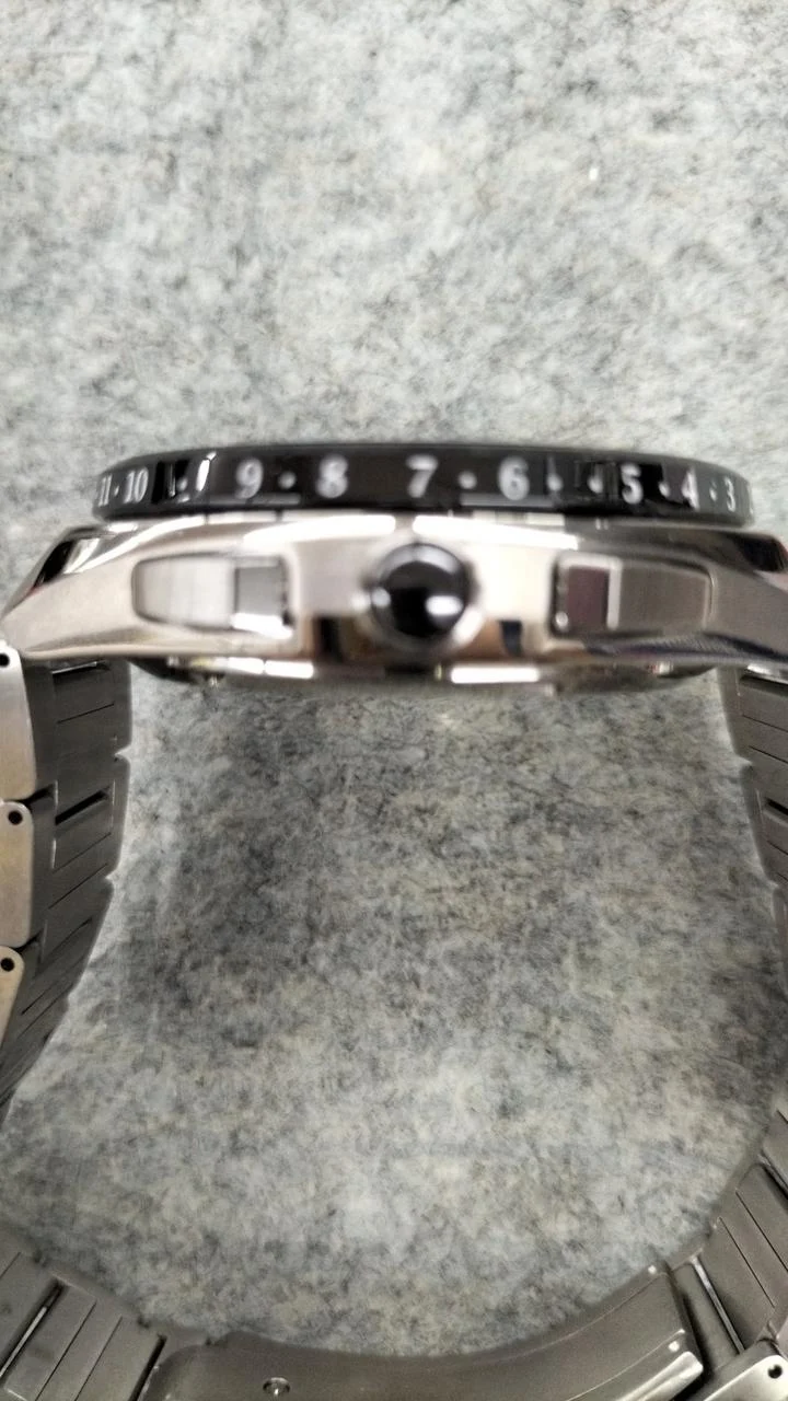 SEIKO GPS Solar Analog Armbanduhr SBXB155 Unbenutzt