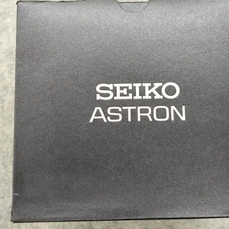 SEIKO GPS Solar Analog Armbanduhr SBXB155 Unbenutzt