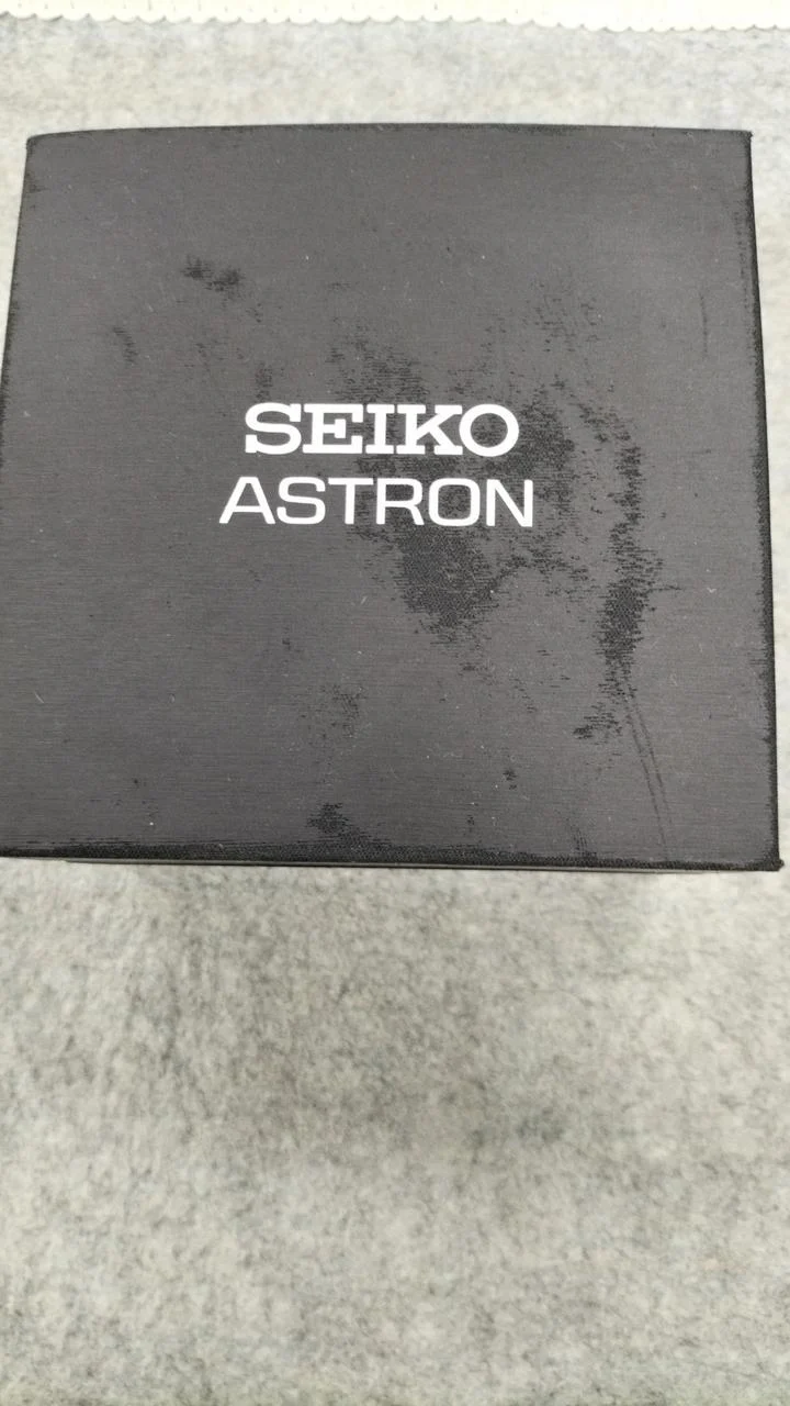 SEIKO GPS Solar Analog Armbanduhr SBXB155 Unbenutzt