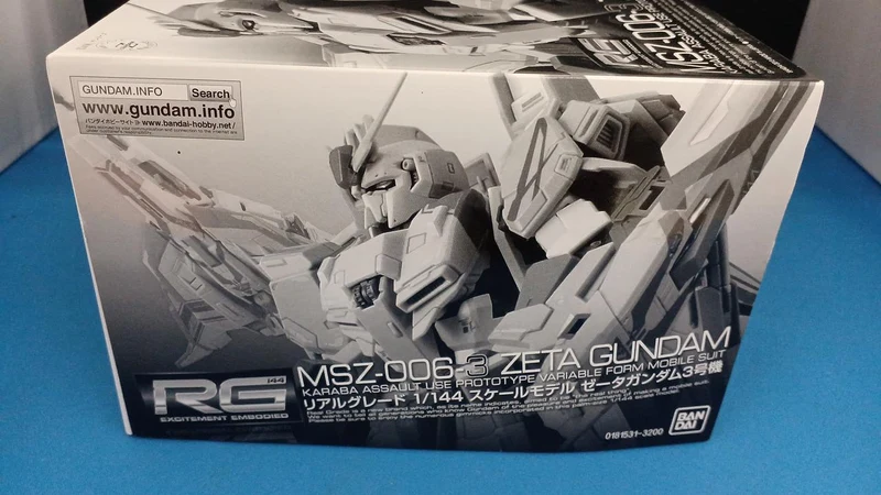 BANDAI RG1/144Z Gundam Unit 3 Mobile Suit Gundam Green Divers